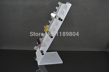 GOOD Acrylic Display Stand for E Cigarett fits L style e cig stands side setting