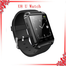 2014 Newest Bluetooth Watch Smart Watch U8 U Watch for iPhone 4/4S/5/5S Samsung S4/Note 2/Note 3 HTC Android Phone Smartphones