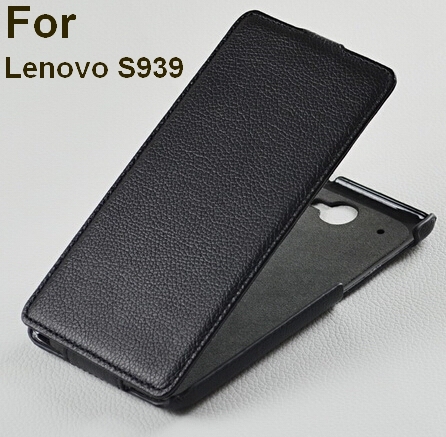 Lenovo S939 Slim Lychee Leather Flip Case Pouch Cover Screen Protector