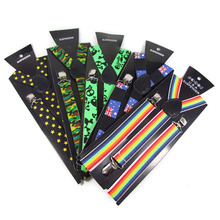 Suspenders fashion fashion male women’s suspenders spaghetti strap suspenders t multi-colored spaghetti strap