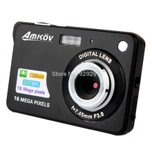 HD Digital Camera E9010A 16MP 2.7 inch TFT 4X Zoom Smile Capture Anti-shake Video Camcorder Black Red Silver