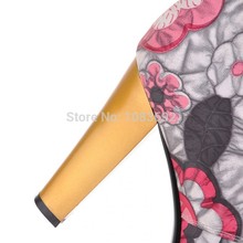 Free shipping platform pumps chunky high heels martin fashion boots for women shoes woman 2014 ladies