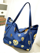 2014 Summer new Korean shoulder bag influx of European and American minimalist canvas handbags