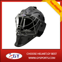 Fashionable nice Hockey goalie helmet with Carbon fiber out shell