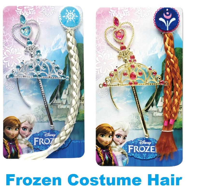 Frozen Elsa Anna cosplay hair cosplay crown populer for girls 2014 Frozen Elsa Anna cosplay hair cosplay crown populer for girls 2014