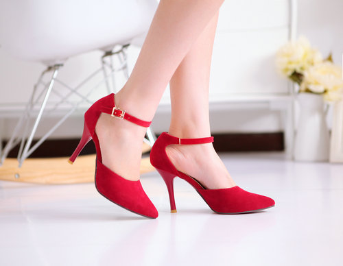 black red green 2014 summer new arrived pointed toe thin heels sandals for women sexy high
