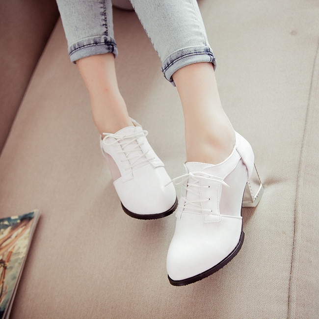 2014 New Arrival Big Size 31 43 Black White Purple Pointed Toe Cut Outs Fashion Casual