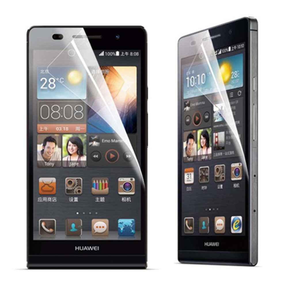 Wholesale Price Premium High Definition Screen Protector for Huawei Ascend P6 Screen Protective Film with Retail
