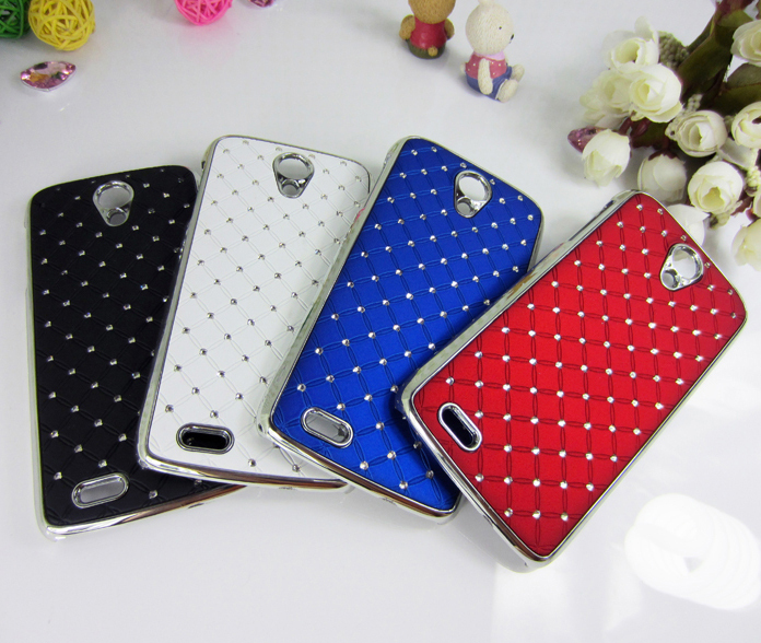Rhinestone case for lenovo s820 moblie phone Protective sets Diamond cell cases cover shell free shipping