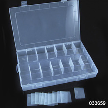 28 Slot Jewelry Rectangle Display Storage beads Organizer Case Box 1pcs 35*22*4.8cm