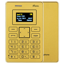 MOOC X5 Card Mobile Phone 4 5mm Ultra Thin Pocket Mini Phone Dual Band Low Radiation