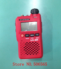 Mini two way radio walkie talkie Baofeng BF UV3R VHF UHF Dual band FM radio Freeshipping