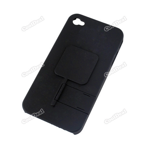 Funny cooldeal Triple 3 SIM Card Adapter Converter with Back Case Cover Stand for iPhone4 4S