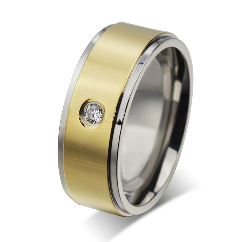 18K-gold-rings-wedding-ring-for-men-women-stainless-steel-finger ...