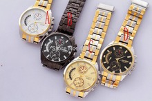 2014 new watch Wholesale 18k gold plated quartz wrist watch men luxury brand Rosra jewelry high