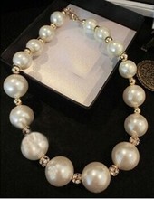 Big pearl necklace women jewelry fashion necklaces for women 2014 colares perolas nacklace collares mujer collar