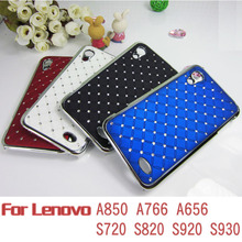 For lenovo S720 S820 S920 S930 A850 A766 A656 moblie phone Protective sets Diamond cell cases cover shell free shipping