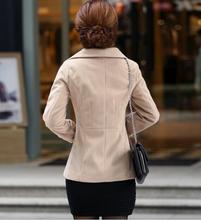 European and American women s 2014 new winter coat lapel wool coat large size women s