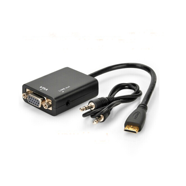 Купить HDMI мужчин и vga адаптер женщин преобразователь hd видео кабель ...