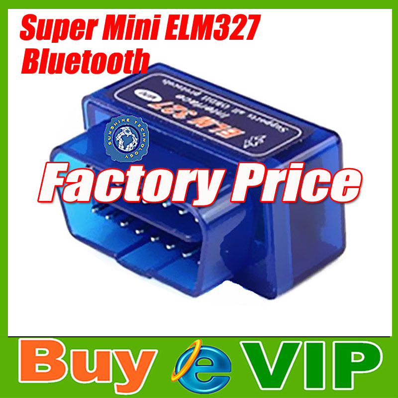 Latest version super mini elm327 bluetooth OBD2 Scanner ELM 327 Bluetooth Smart Car Diagnostic Interface ELM