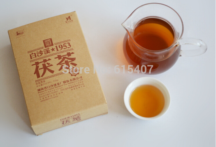 Hunan specialties BAISHAXI black tea special Jinhua Fu brick black tea china tea free shipping