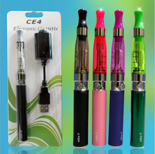 E-cigarette eGo CE4 eGo-Q Blister Starter Kits 650/900/1100 mah eGo-Q Battery Long Wicks Atomizer Vaporizer USB Cable Charger