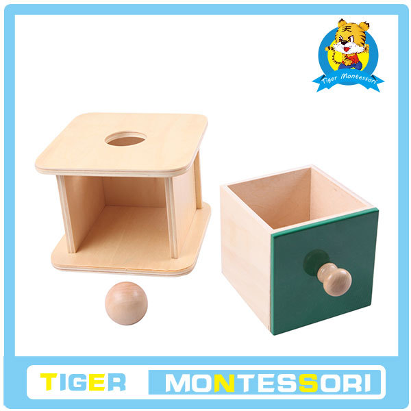  toy professional montessori material Imbucare Box w/ Ball I060(China