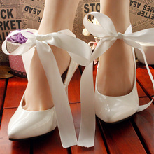 Bridesmaid shoes white wedding shoes bridal shoes butterfly cul-de-lampe women’s shoes butterfly 9CM