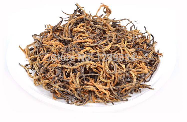 100G WuYi Golden Eyebrow Organic JinJunMei Black Tea WuYi BoheaFree shipping