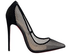 2014 New Arrive hot sale pointed toe pump in gold mirrored leather black suede with a