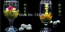 16 Kinds of Handmade Blooming Flower Tea Chinese Ball blooming flower herbal tea Artistic the tea