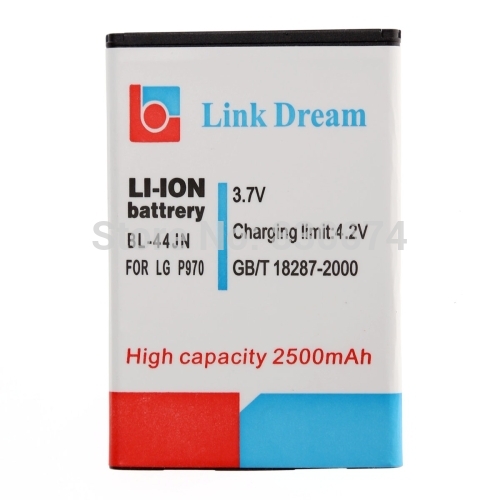 BL 44JN High Quality 2200mAh Mobile Phone Rechargeable Replacement Battery for LG P970 MS840 L5 E610