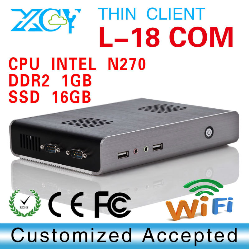 thin client mini pc N270 6 USB 2 0 PORT XCY L 18 Top Spec Mini