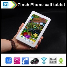 7 inch 2G phone call tablet Android 4 2 all winner A23 512M 8GB dual camera