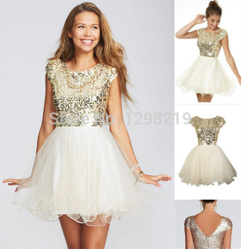 ... Cap Sleeve Tulle Homecoming Cocktail Dresses Party Gowns Under 100