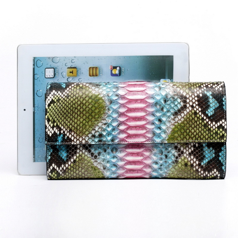 super promotion factory price designer python party clutches ladies python patckwork evening bags free shippingmessenger bag