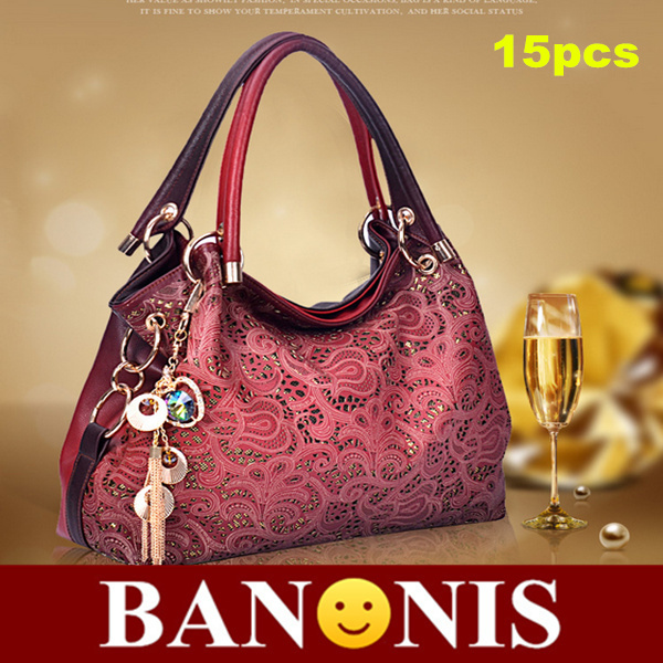 2014 new euramerican style hollow out heart shoulder bag noble and fashionable women s handbags fashion