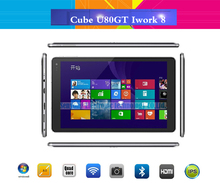 Original 8″ Cube iWork8 U80GT Iplay8 Intel Z3735E BayTrail-T Quad Core windows 8.1 Tablet IPS 1280X800 2GB 32GB Bluetooth HDMI