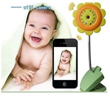 Free Shipping Baby Monitor Wifi IP Camera DVR Night Vision Mic For IOS System Andriod Smartphone