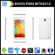 Free shipping 7 inch 3G tablet PC MTK8312 Dual Core tablet PC Dual SIM Card GPS Bluetooth