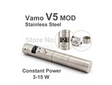 Original stainless steel electronic cigarette e cigarette smoke vamo v5 mod kit mechanical vaporizer vape pen