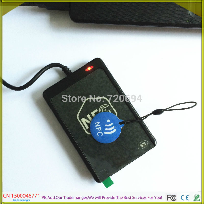 Купить acr1251u-a1 13,56 МГц rfid nfc карты читателя писатель для nfc ...