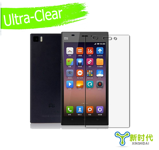 Xinshidai 5pcs 5 0 Inch Phone Xiaomi mi3 Screen Protector Ultra Clear LCD Protective Film For