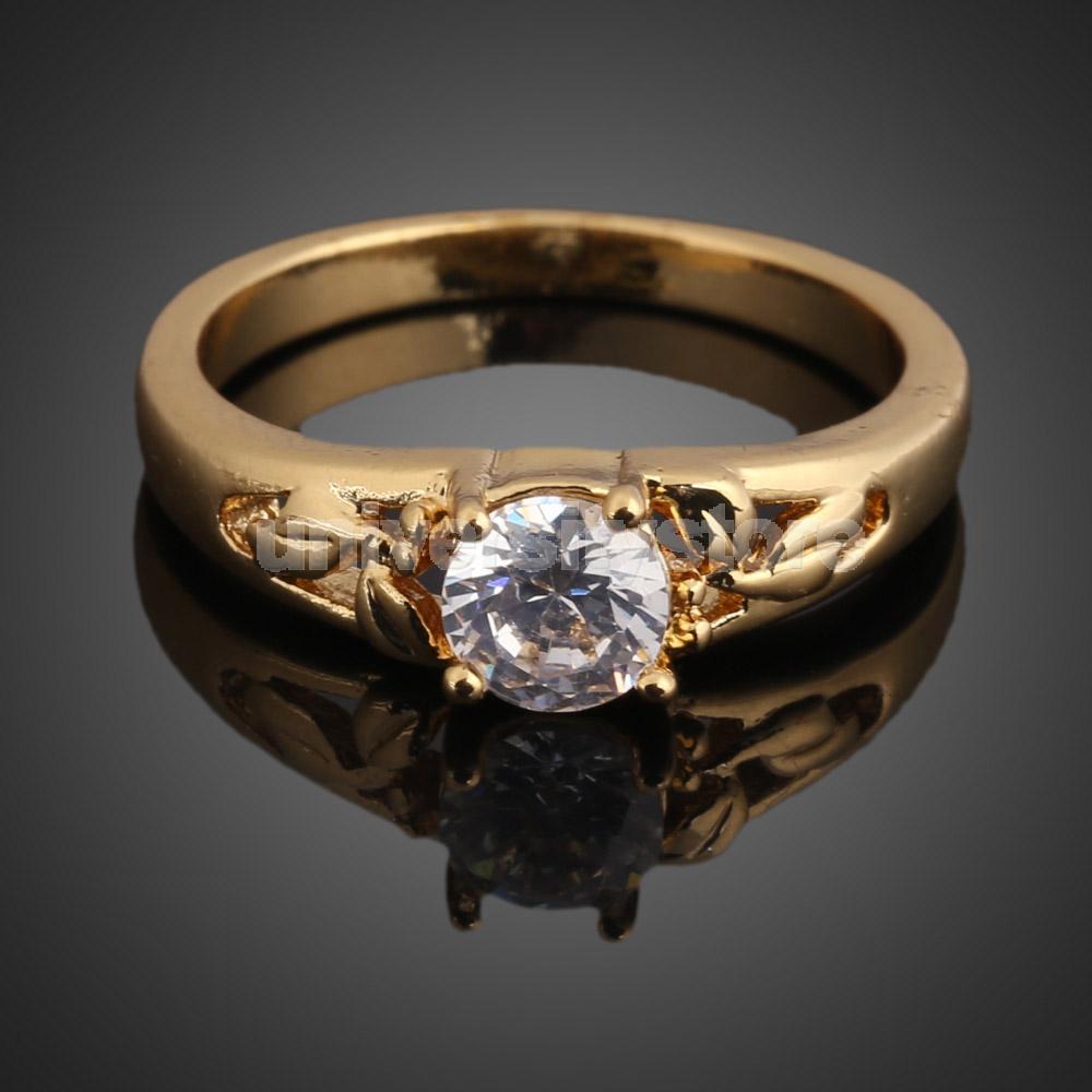 Купить 18k золото обшивки инкрустированные обручальное кольцо ...
