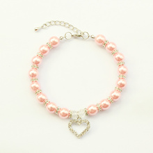 Armi store Handmade Pearl Dog Cat Jewelry Necklace 51001 Size L / M / S / XS Pet Collar