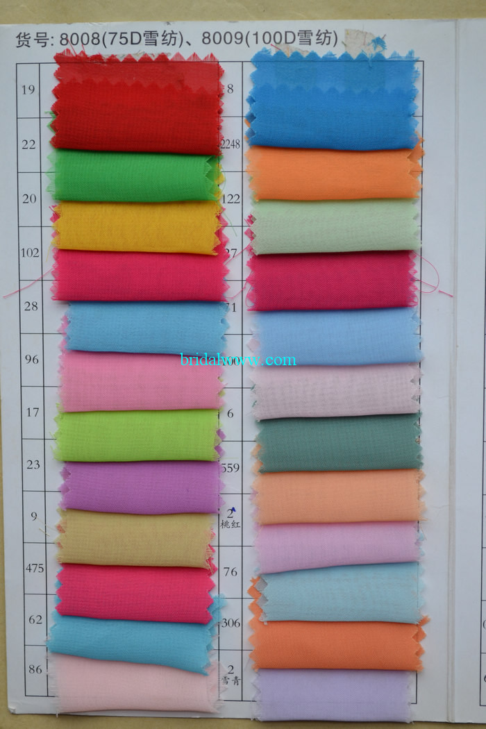Vải Voan Chiffon Vải Voan Cưới Cô Dâu Cưới Vải