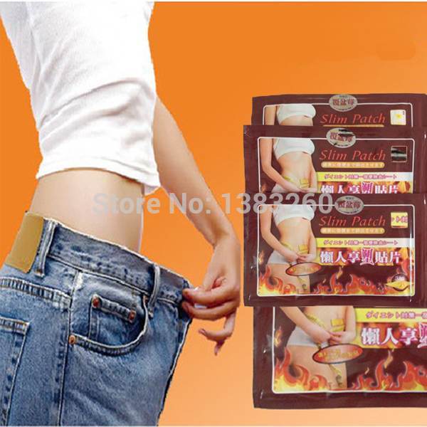 5Bags 50PCS Navel Stick Slim patch for slimming during sleeping free shipping Weight loss new 2014