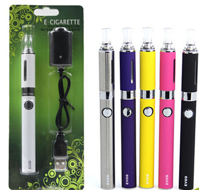 New Retail 10 sets lot eVod ego kits Electronic Cigarette with MT3 atomizer eVod Battery high