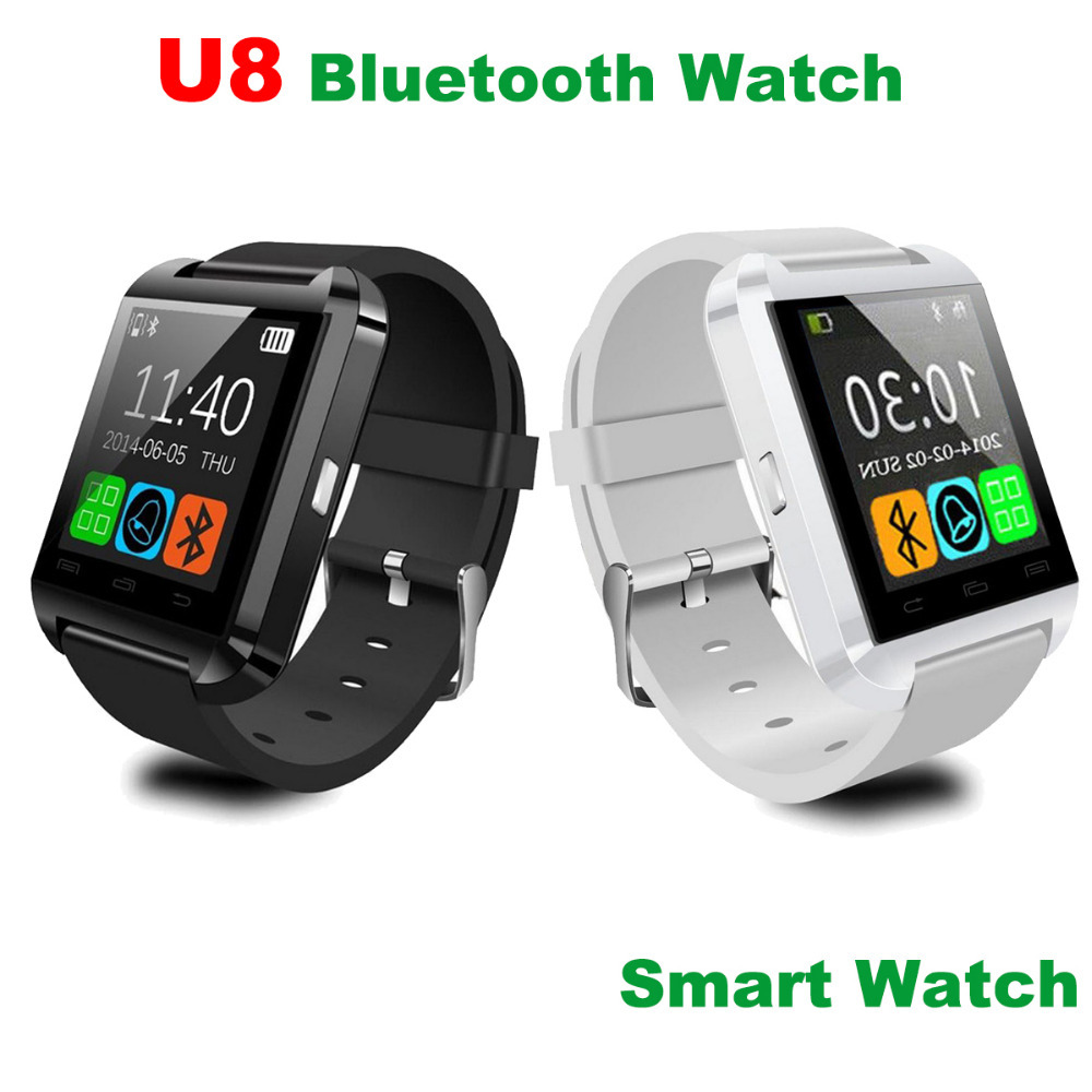 U8 Bluetooth Watch Wristwatch U Watch for iPhone 4 4S 5 5S Samsung S4 Note 2