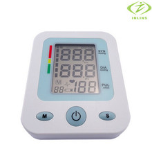 Portable household health monitors for health care, Upper Arm Blood Pressure Monitor medidor de pressao arterial ecg
